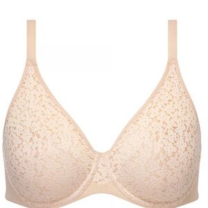 Chantelle Norah Comfort Underwire Bra 34D Nude Blush